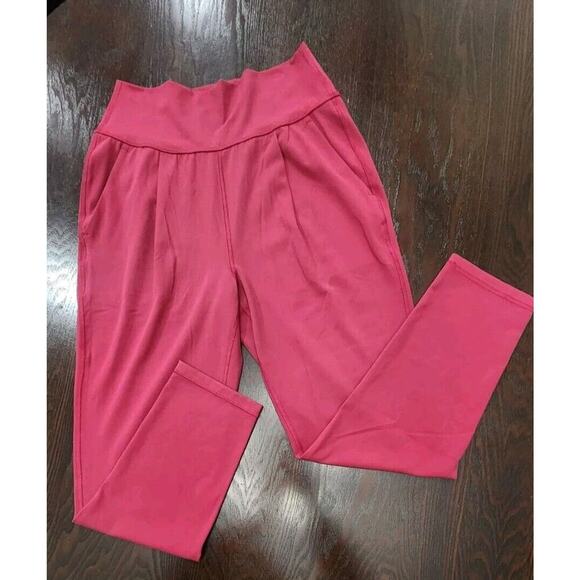 NWOT Athleta Elation Yoga Pants High Rise Coffeeberry Red Joggers Size XS - Picture 3 of 10